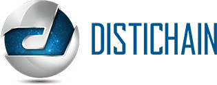 distichain logo blue